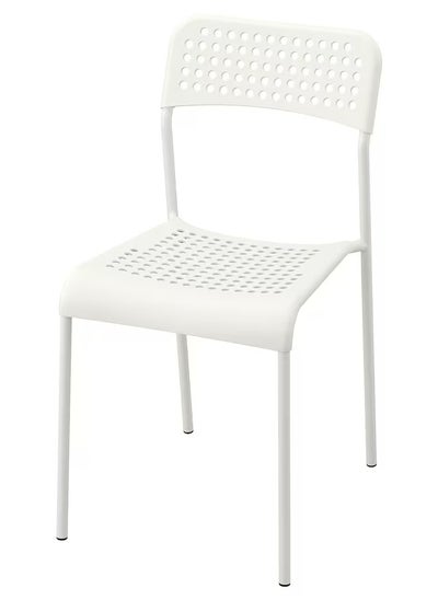 Buy Plastic Dining Chair for Living Room, Dining Chair for Home, Kitchen, Indoor and Outdoor like patio, Terrace and Garden, Plastic Dining Chair for Bedroom in Saudi Arabia