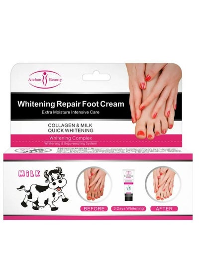 Buy Whitening repair foot cream 100 g in UAE