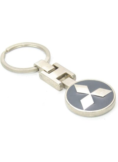 Buy Car Key Chain with Logo For Mitsubishi,Car Keyring Auto Decoration Accessories - Black in Egypt