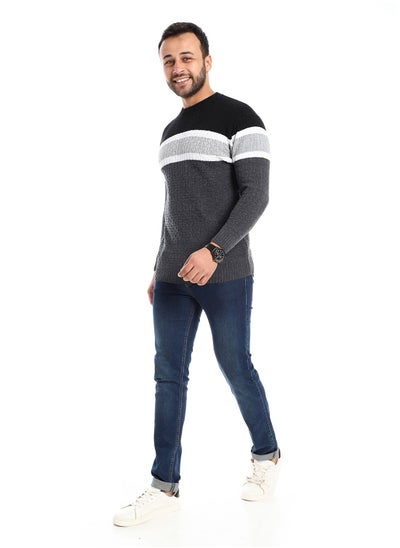 Buy Wool Mens Pullover With Multi Design in Egypt