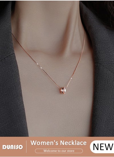 Buy 925 Pure Silver Necklace, Fashion Dainty Necklace, Jewelry Hypoallergenic Necklace,  Ideal Gift for Women, Girls, Valentines, Mother's Day, Birthday Gifts in Saudi Arabia