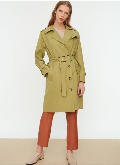 Buy Longline Trench Coat in UAE