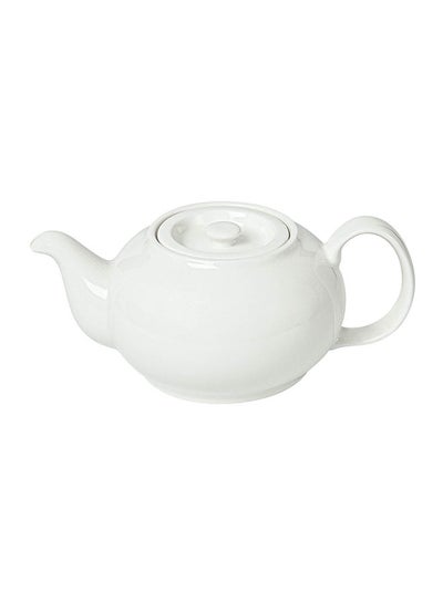 Buy Baralee Simple Plus White Tea Pot With Lid in UAE