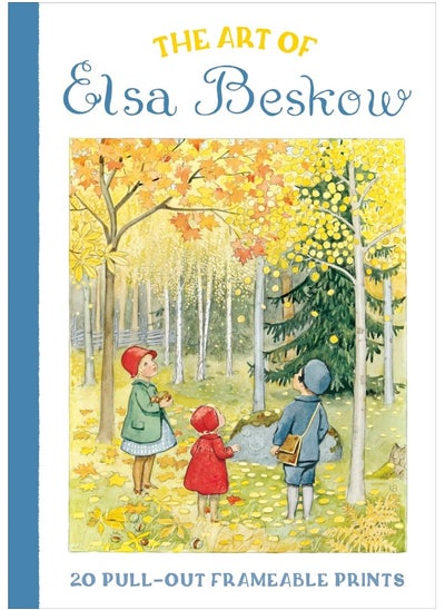 Buy The Art of Elsa Beskow: 20 Pull-Out Frameable Prin: Vintage Scandinavian Wall Prints in UAE