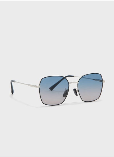 Buy Polarized  Square Ombre Lens Sunglasses in UAE