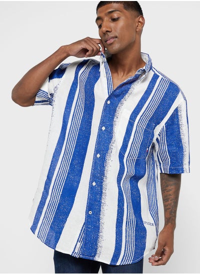 Buy Striped Regular Fit Shirt in UAE