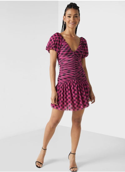 Buy Ruched Detail Dress in UAE