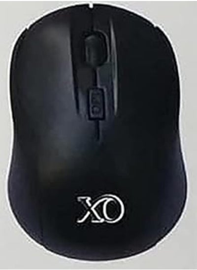 اشتري XO G620 4D Optical Wireless Mouse 2.4G 1600 DPI For PC & Laptop - Black في مصر