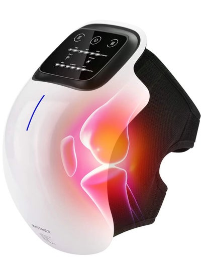 اشتري Wireless Knee Massager, Infrared Heat and Vibration Knee Pain Relief for Swelling Stiff Joints, Stretched Ligament and Muscles Injuries في السعودية