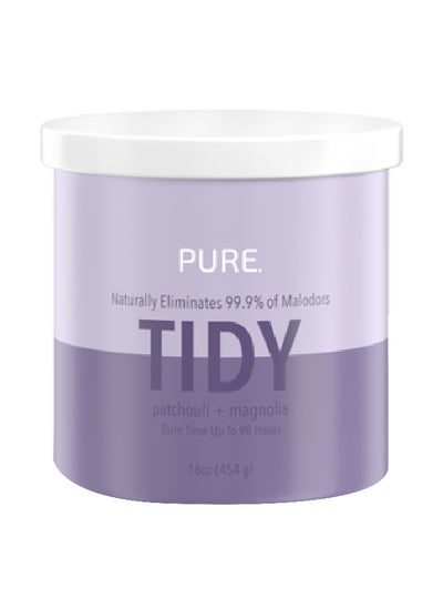 Buy Pure Tidy Patchouli and Magnolia Scented 2-Wick Jar Candle 16 oz 46291667 in Saudi Arabia