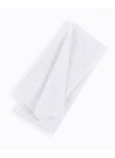 اشتري Martina Hand Towel, White - 480 GSM, 80X50 cm في الامارات