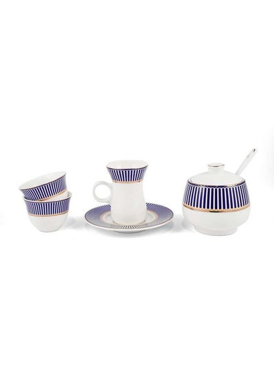 Buy Porcelain 27 Pieces Tea & Coffee Serving Set in UAE