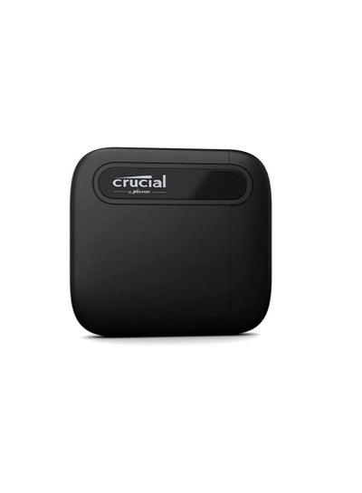 اشتري Crucial X6 500GB Portable Ssd – Up To 540Mb/S – Usb 3.2 – External Solid State Drive, Usb-C في الامارات