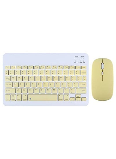 Buy Bluetooth Keyboard Mouse for Apple Ipad 10.2 10.5 12.5 Inch Mini 5 in Saudi Arabia