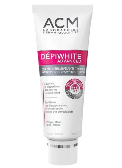 Buy ACM DEPIWHITE ADVANCED INTENSIVE ANTI-BROWN SPOT CREAM 40ml in UAE