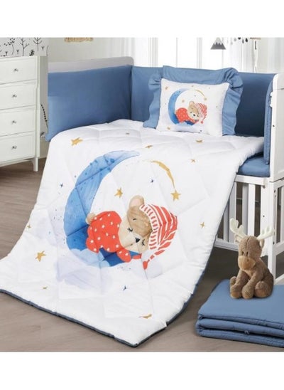 Buy 5-Piece Baby Crib Bedding Set in Saudi Arabia