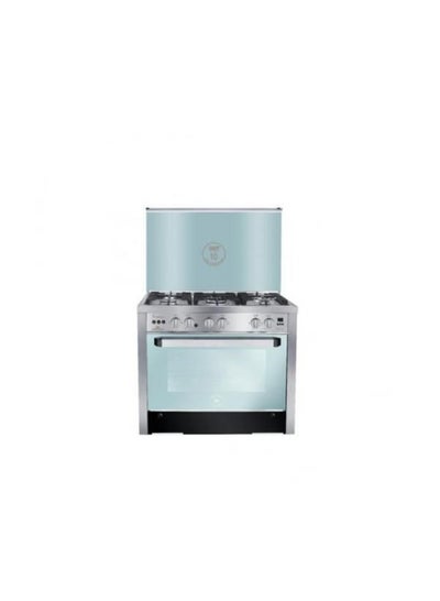 Buy I-Cook Pro Stainless Gas Cooker, 5 Burners in Egypt