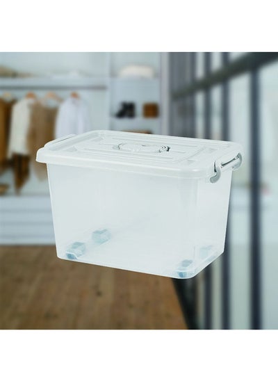 Buy Magnus Storage Box Organizer For Home Kitchen Closet 44X31X26 Cm White in UAE