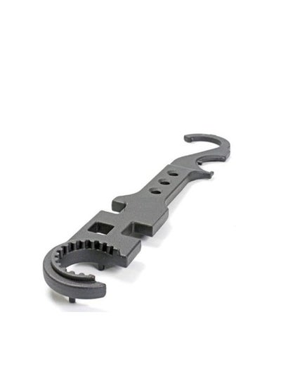 Buy AR15/M4 Outdoor Multifunction Wrench for Removal and Installation Combo Wrench (Black) in UAE