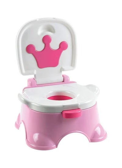 اشتري 3-In-1 Royal Baby Potty Step Stool - Pink في السعودية