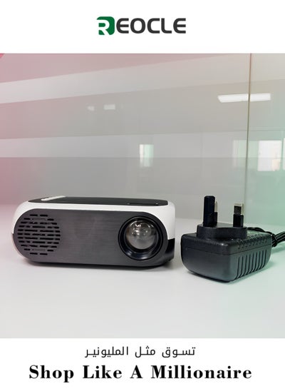 Buy Portable Projector Multimedia Projector Home Theater HD Projector Suitable for Various Scenarios Focus Lens in UAE