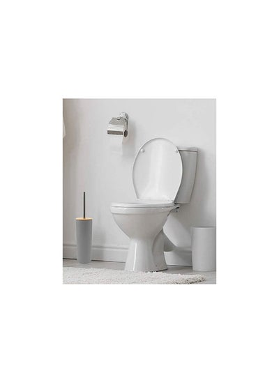 Buy Athens Toilet Brush Holder Grey in UAE