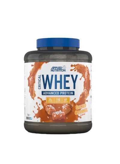 Buy Applied Nutrition Critical Whey Blend, Lean Muscle Growth, Workout Recovery, Bodybuilding Fuel, 2kg , Salted Caramel Flavor in UAE