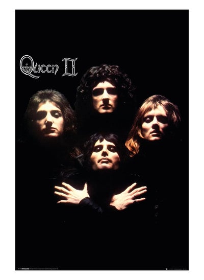 Buy Queen II Maxi Poster 61cm x 91.5cm Ideal Artwork for Wall Home Office Decor Officially Licensed Merchandise in UAE