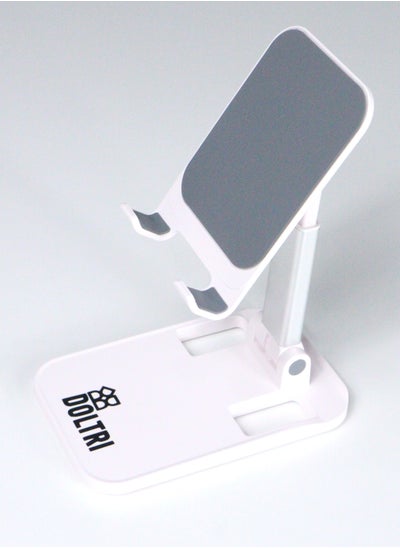 Buy Folding Phone & Tablet Stand (White) in UAE