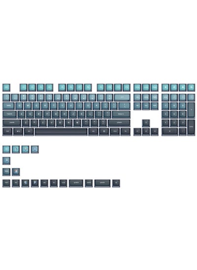 Buy GK7 PBT Translucent Keycaps Compatible with 60%/65%/75%/80%/96%/100% Keyboard Layout (Blue Enchantress) in Egypt