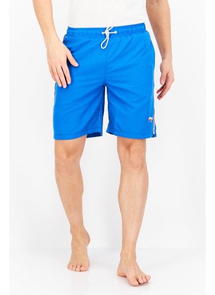 Buy Men Swimwear Board Short, Blue in UAE