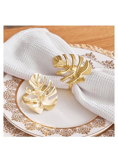 اشتري Palm 2-Piece Napkin Ring Set 5 x 6 cm في الامارات