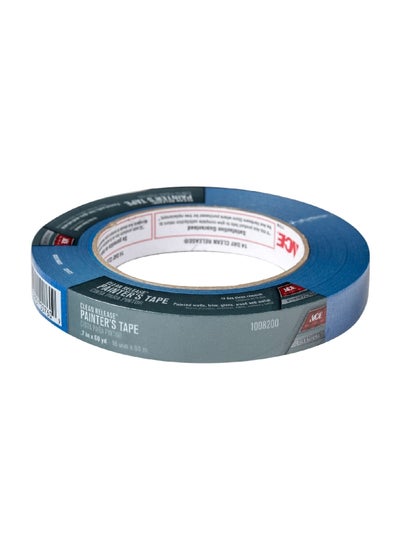 Buy Medium Strength Strong Adhesion UV-Resistant Painter's Tape Blue 0.7 Inch x 60 Yard 1008200 in Saudi Arabia