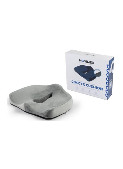 اشتري Orthopedic Advanced Coccyx Cushion Pillow - Grey في الامارات