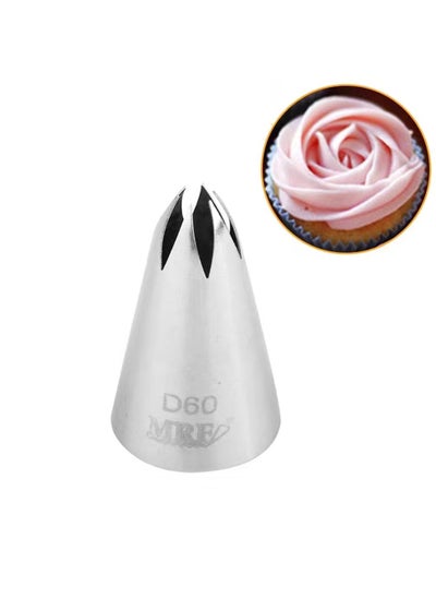 Buy 3PCS, Pipping Tip, Stainless Steel Pastry Tip, Icing Nozzle Tips For Frosting, For Cupcake Cake Decorating, Puff Making, Cookie Making, Baking Tools, Kitchen Gadgets, Kitchen Accessories, #D60 in Saudi Arabia