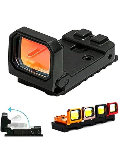 اشتري Tactical Folding Flip Up Red Dot Sight Reflex Sight Holographic Reflex Sight في السعودية