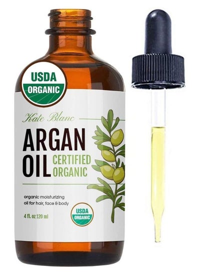 اشتري Argan Oil 100% Pure Cold-Pressed USDA Certified Organic 4oz / 120ml في الامارات