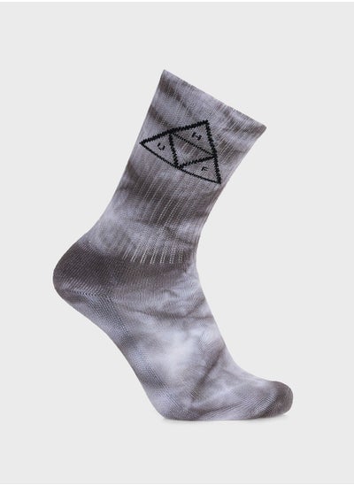 Buy Triple Triangle Tiedye Crew Socks in Saudi Arabia