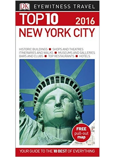 اشتري DK Eyewitness Top 10 Travel Guide: New York City في الامارات