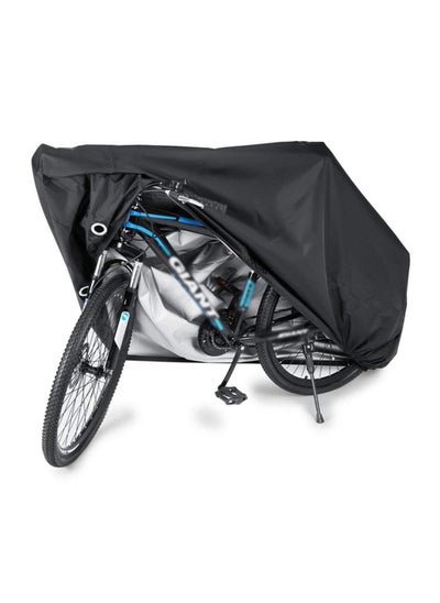 Buy Bike Cover Outdoor Waterproof Bicycle Covers Rain Sun UV Dust Wind Proof with Lock Hole for Mountain Road Electric Bike XL in UAE