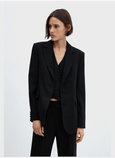 Buy Pocket Detail Tailored Blazer in UAE