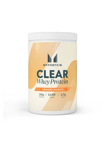 Buy Clear Whey Protein Orange Mango 522G 20 Servings in Saudi Arabia