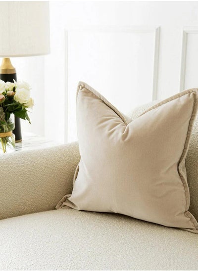 Buy Cushion Alessandra River (with filler) Pillow Knot Home Cover Set for Modern Sofa Contemporary Living Room Bedroom and Office Soft Washable in UAE