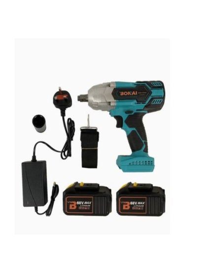 اشتري Cordless Impact Wrench Kit Bundle with 2 Pcs 68V Battery في الامارات