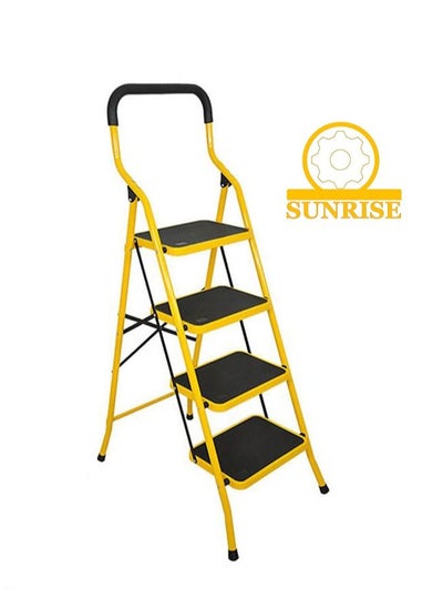 Ladder 4 Step Foldable Ladder Folding Step Stool With Wide Anti-Slip ...