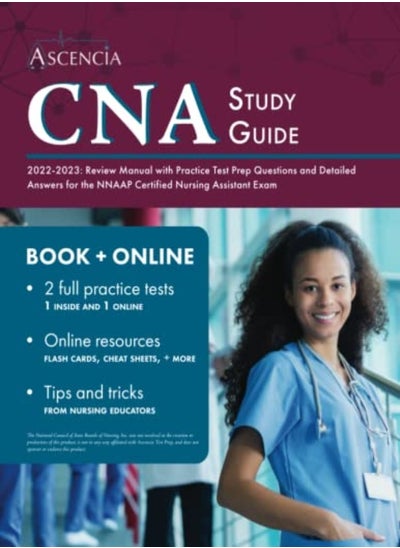 اشتري Cna Study Guide 20222023 Review Manual With Practice Test Prep Questions And Detailed Answers For by Falgout Paperback في الامارات