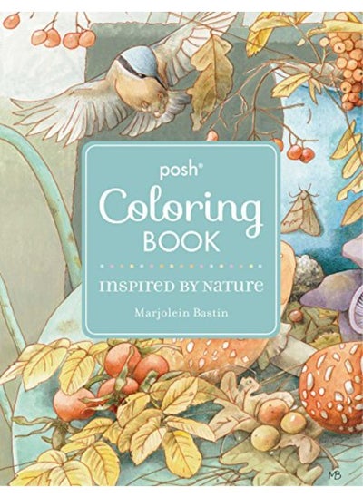 Buy Posh Adult Coloring Book: Inspired by Nature in UAE