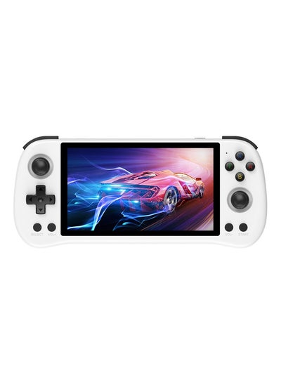 Buy X55 Handheld Game Console 5.5 inch Portable Retro Video Hand-Held Games Consoles Rechargeable RK3566 Hand Held Classic Play System 16GB+128GB (White) in Saudi Arabia