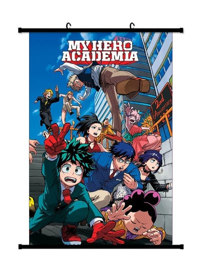 Buy Anime My Hero Academia Poster Mha Print On Canvas Painting Wall Art For Living Room Decor Boy Gift 60*90cm in UAE