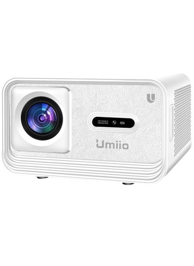 Buy Inder Umiio 4K WiFi6 Bluetooth Projector Home Theater Video Projector Focus By Remote Control Keystone Smart Projector in UAE